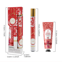Coffrets cadeaux parfums pour femmes, crème pour les mains et eau de toilette, 30ml+35ml, haute qualité, très demandés, parfums populaires