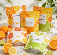 Sachet Doypack Personnalisé Refermable de Qualité Alimentaire avec Fermeture Éclair pour Emballage de Snacks, Poudres, Lessive, Arômes et Grains