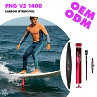 Planche de surf AXIS Pumpfoil Foil PNG V2 1400 AXIS 19mm en aluminium pour le wingfoil, le surf et les sports nautiques avec hydrofoil