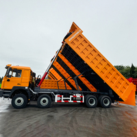 Nouveau camion à benne basculante diesel Shacman F3000 8X4 direction gauche pour camion Shacman de transport minier