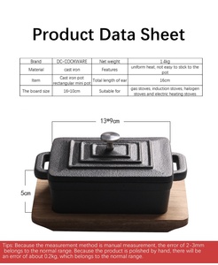 Mini Cocotte Horno Holandés <span class=keywords><strong>de</strong></span> <span class=keywords><strong>hierro</strong></span> <span class=keywords><strong>fundido</strong></span> tostador <span class=keywords><strong>de</strong></span> ajo para horno ajo confitado olla Ramekins con tapas horno seguro - Product Image 4