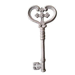 Clé squelette décorative de style antique, clé décorative pour cave à vin, clé de château pour la décoration de la maison - Product Image 3