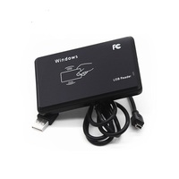 Lector RFID de Alto Rendimiento de 125 kHz, Lector RFID de Escritorio USB de Doble Frecuencia, Control de Acceso, Lector RFID Robusto