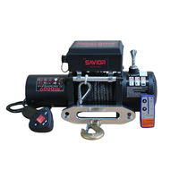 Treuil électrique moderne tout-terrain 12V de haute qualité 10t avec câble métallique pour applications automobiles