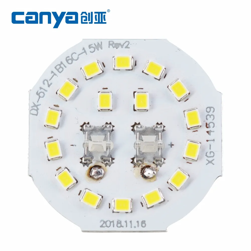 Custom Led Pcb Smd Led Pcb Board Dob Pcb With Driver A T Type Bulb 5w 9w 12watt 220v Led Module 2835