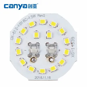 カスタムLed Pcb Smd Led Pcb Board Dob Pcb with Driver AT Type Bulb 5w 9w 12watt 220vLed Module 2835