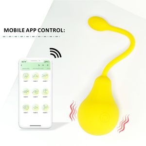 Fruit Appリモートワイヤレスコントロールストラップ付きバイブレーターGスポットクリトリス刺激装置パンティーバイブレーター愛卵セックスおもちゃ女性用 - Product Image 4