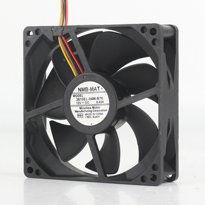 Mới Ban Đầu Nmb 5V 24V 48V <span class=keywords><strong>DC</strong></span> 12V 0.40A <span class=keywords><strong>AC</strong></span> EC 9025 90x90x25mm 9Cm Máy Photocopy Khung Máy Chủ Bóng 4 Dây 3610el-04wb76 Quạt Làm Mát - Product Image 1