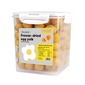Vente en gros d'usine : Granulés de jaune d'œuf lyophilisé d'origine, jaune d'œuf de caille pour chats et chiens, 100% jaune d'œuf pur, friandises riches en protéines - Product Image 4