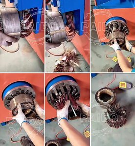 Machine de démontage de moteurs électriques, extracteur de bobinages de cuivre, coupe-stator de <span class=keywords><strong>ferraille</strong></span>, vente directe usine, 15 ans d'expérience - Product Image 2