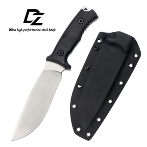 Cuchillo de Acero Inoxidable Personalizado con Funda Kydex, Mango G10, Clip de Cinturón Ajustable Portátil para Camping - Product Image 1