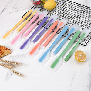 Ensemble de spatules en caoutchouc de silicone personnalisé en gros, 4 pièces, antiadhésif, résistant à la chaleur, compatible four, lave-vaisselle, outil de cuisson, cuisine - Product Image 5