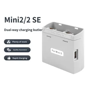 สำหรับเครื่องชาร์จแบตเตอรี่อัลลอยด์ขนาดเล็ก4K/<span class=keywords><strong>Mini2</strong></span>/มินิ se/ <span class=keywords><strong>Mini2</strong></span> SE เครื่องชาร์จแบตเตอรี่แบบสองทาง PD ชาร์จเร็วกล่องสีบรรจุภัณฑ์ - Product Image 1