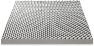 3-Zoll-5-Zonen-<span class=keywords><strong>Memory</strong></span>-<span class=keywords><strong>Foam</strong></span> King Grey Matratze Topper Gefaltete Bett matte mit pflanzlicher Infusion und Feuchtigkeit kontrolle auf Bio-Basis - Product Image 5