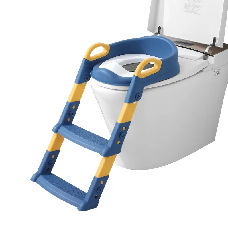 High Quality Baby Ladder Potty Toilet Training Potty with Ladder Training Seat with Adjustable Ladder