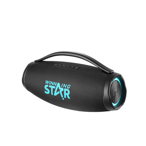 WINNINGSTAR Cross-border <b>Microphone</b> Connector Portable Indoor/Outdoor High-Power DSP Party 9D Wireless <b>Bluetooth</b> Speaker - Product Image 5