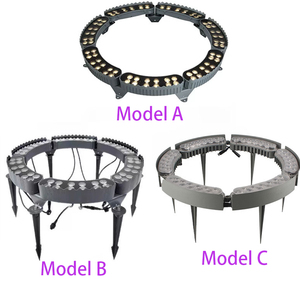 IP65 Waterproof <strong>Flood</strong> Light for Outdoor Parks Villas Courtyards Lawn LED Circular <strong>Tree</strong> Light for Landscape DC Power Supply IP66 - Product Image 4