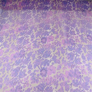 8mm populer <span class=keywords><strong>Lavender</strong></span> ungu bunga dicetak GGT sutra menakjubkan Georgette kain untuk menawan gaun Fashion wanita - Product Image 4