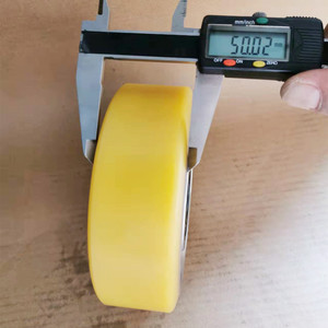 Roda Bawah/Samping Trek Roller Coaster Berbahan Paduan Aluminium 6061 150x50 mm Berkinerja Tinggi dan Tahan Lama dengan Polyurethane - Product Image 5