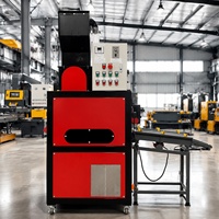 Mini machine de recyclage de fil de cuivre portable 220V avec séparateur d'air pour petite entreprise et ferrailleuse