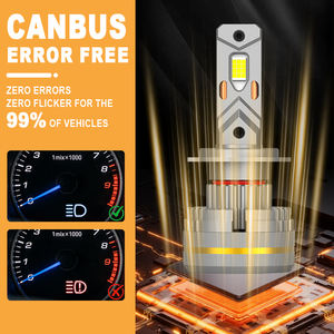 Kit de Faros Delanteros LED G19W <span class=keywords><strong>Ultra</strong></span> Brillantes H7, 200 W, 48000 Lúmenes, Luz Blanca de 6000 K, Diseño de Ventilador de Refrigeración Eficiente para Mejora de Faros Delanteros - Product Image 2