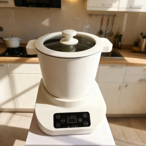 Machine à <span class=keywords><strong>Fufu</strong></span> et fonctions de mélange 10L pour broyer, cuire le manioc, l'igname, le plantain et transformer en <span class=keywords><strong>Fufu</strong></span> lisse - Product Image 1