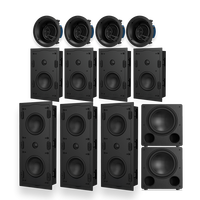 C4290-A-Ensemble de vêtements, amplificateur audio domestique électronique grand public - Haut-parleur 2 canaux 150 Watts, haut-parleur professionnel