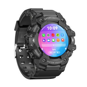 Lc21 ngoài trời thể thao thông minh đồng hồ BT cuộc gọi IP68 Đồng hồ chống thấm nước cho nam giới đèn pin la bàn tập thể dục đồng hồ SmartWatch lc21 - Product Image 6