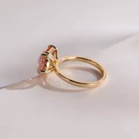 Bague de fiançailles et de mariage en argent sterling 925 personnalisée avec double pierre en moissanite, diamant simulé tendance, bague de promesse Toi et Moi