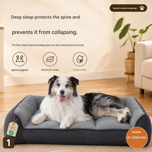 Cama Ortopédica Personalizada para Perros, Sofá con Funda Lavable, Espuma de Caja de Huevos, Cojín para Mascotas, para Perros Medianos y Grandes, Alivio para las Articulaciones - Product Image 6