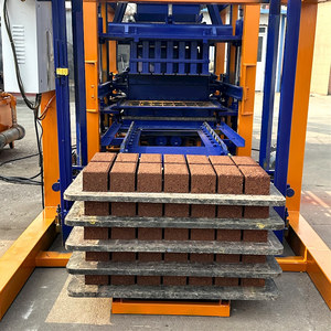 QT4-15 벽돌 제조 기계 대형 건설 기계 아도퀴네스 제조 시멘트 벽돌 제조 기계 - Product Image 2