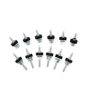 รอยัลซัน 12 ชิ้น ชุดอุปกรณ์ยึดฝาครอบวาล์วเครื่องยนต์แบบใหม่ # 4C3Z-6C519-AA สำหรับเครื่องยนต์ดีเซล 6.0 พาวเวอร์สโตรก F250/F350/E350/E450 - Product Image 4