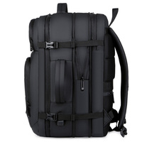 Mochila Expandible para Negocios de 15.6 Pulgadas, Impermeable, con Puerto de Carga USB, Reflectante, para Portátil, con Correa para Equipaje - Logotipo Personalizado