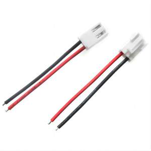 Harnes kawat kustom dengan JST VH 3.96mm 2-Pin jantan dan betina konektor keriting untuk koneksi listrik yang aman - Product Image 1