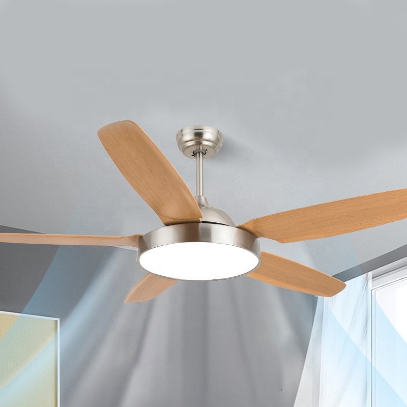 52 Inch Modern Lamp With Fan Lamp for Living Room Bedroom Ceiling Fan With Light JY3115