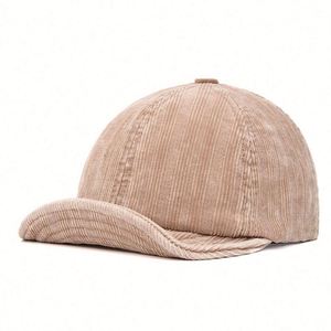 Gorra de Béisbol de Estilo Japonés Vintage con Visera Suave, de Pana Lavada, para Hombre y Mujer, a la Moda, para Exteriores, para Otoño - Product Image 1