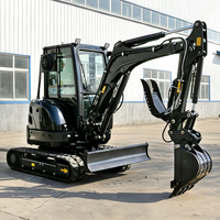 Mini-excavatrice de 3,5 tonnes, 1 tonne, 2 tonnes, moteur EPA, excavatrices, petite machine chinoise, livraison gratuite