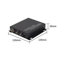 Transmetteur-récepteur optique 3G-SDI 2 canaux sur fibre unique SC 10KM Haute Définition 1080P 2CH Convertisseur Extenseur Fibre Optique 3G SDI