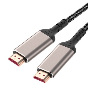 Câble HDMI 2.1 mâle-mâle 8K Ultra HD pour TV, moniteur, projecteur, ordinateur, décodeur, coque en alliage d'aluminium tressé - Product Image 1