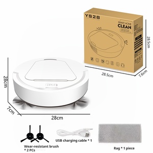 Aspiradora Robótica Inteligente con Función de Barrido, Aspirado y Fregado Totalmente Automáticos, Dispositivo de Limpieza para Personas con Poco Tiempo - Product Image 1