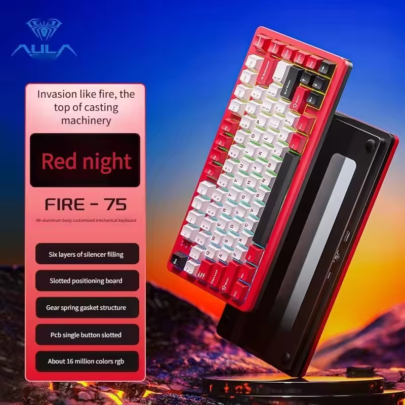 Commutateur 3Mode-Rouge Nuit-Flamme Violet V2