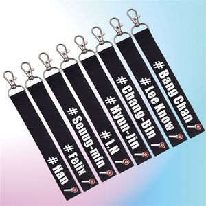KPOP Album 5 étoiles pour enfants errants lanière de téléphone portable mode lettre imprimé porte-clés sac pendentif BangChan <span class=keywords><strong>Felix</strong></span> HyunJin Fans cadeau - Product Image 2