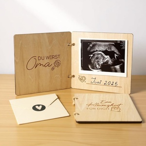 Carnet en bois pour la fête des Mères, affichage d'image d'<span class=keywords><strong>annonce</strong></span> de <span class=keywords><strong>grossesse</strong></span> - Product Image 6