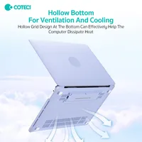 COTECI Housse de protection simple, élégante et durable pour ordinateur MacBook Air 13 'MacBook Pro 13' MacBook Air 13.6'