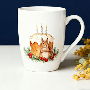 Tazza in Ceramica <span class=keywords><strong>Pasquale</strong></span> Personalizzata con Stampa di Coniglietto e Uovo, Tazza da Caffè per Regali Festivi, Vendita all'Ingrosso in Australia - Product Image 5