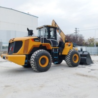 Chargeuse sur pneus d'occasion LIUGONG Liugong 856 856H CLG856H 5 tonnes, moteur Cummins, de bonne qualité, bon prix, machine à vendre