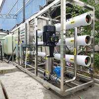 Sistem Pemurnian Air Industri Reverse Osmosis Peralatan Pengolahan Air Mesin Pengolahan Air Desalinasi Air Laut