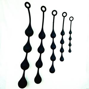 Hoge Kwaliteit Siliconen Anale Ballen Zware Butt Plug Seksspeeltjes Voor Anale <span class=keywords><strong>Sex</strong></span> Butt Plug Waterdrop Anale Ballen 60Mm Xxl - Product Image 4