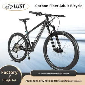 Nouveau vélo de route pour adultes avec cadre en fibre de carbone, 12 vitesses, freins à disque hydrauliques à blocage pneumatique, 27,5 pouces en aluminium - Product Image 2