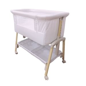 Moisés para bebé 3 en 1, cama de noche y Corralito, diseño con colchón incluido, cama de bebé de viaje plegable fácil, altura ajustable - Product Image 6